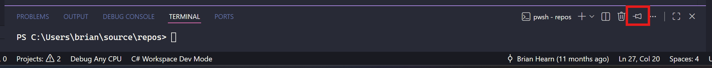 Status Bar